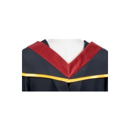 Manufacturing Hong Kong Shue Yan University, University of Louisiana (Monroe) Master of business administration graduation gown, black square hat, jujube red shoulder strap shawl DA235 Manufacturing Hong Kong Shue Yan University, University of Louisiana (Monroe) Master of business administration graduation gown, black square hat, jujube red shoulder strap shawl DA235